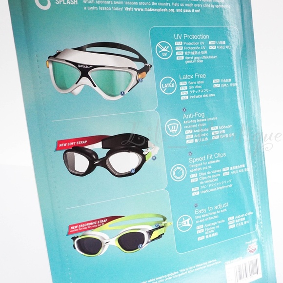 Speedo Junior (Age 6-14) Adjustable Swim Goggles 3 Pack Anti-Fog UV Protect NIB - Picture 7 of 7
